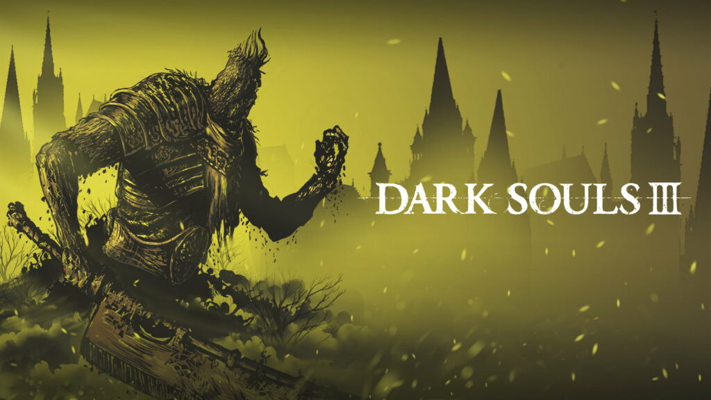 The Fiery Battle in the Depths: A Dark Souls III Adventure Unfolds in HD Wallpaper