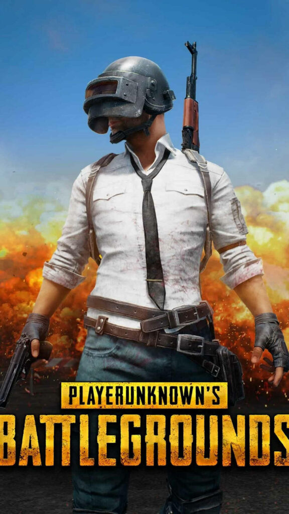 Survive the Apocalypse: PUBG 2020 Explosive Poster Wallpaper