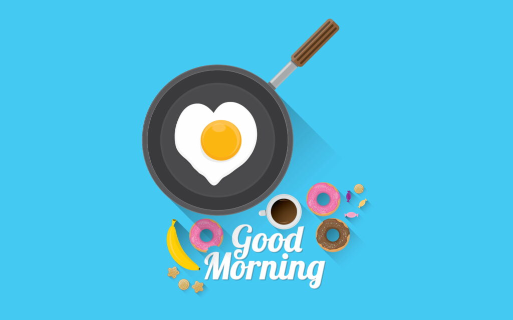 Doughnut Delights: Greet the Day with a Scrumptious Breakfast Surprise! Wallpaper