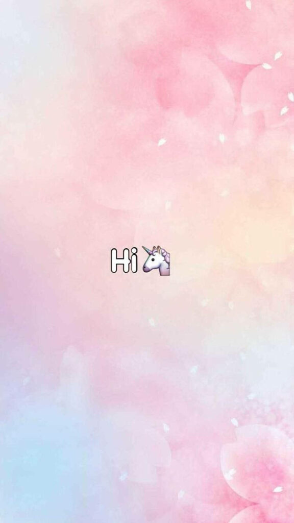 Unicorn Dreams: A Whimsical Emoji to Brighten Your Day! Wallpaper
