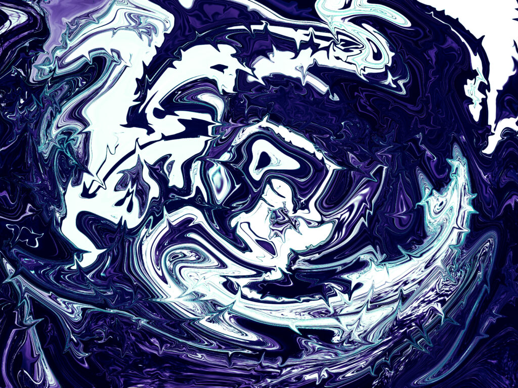 Dynamic Abstract Wallpaper: Swirling Vortex of Fluid Motion