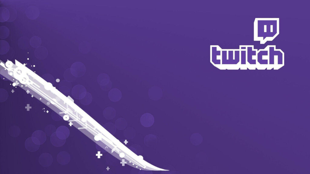 Twitch Template: Sleek Background with Split Sword Accent - 1080p Vibe Wallpaper