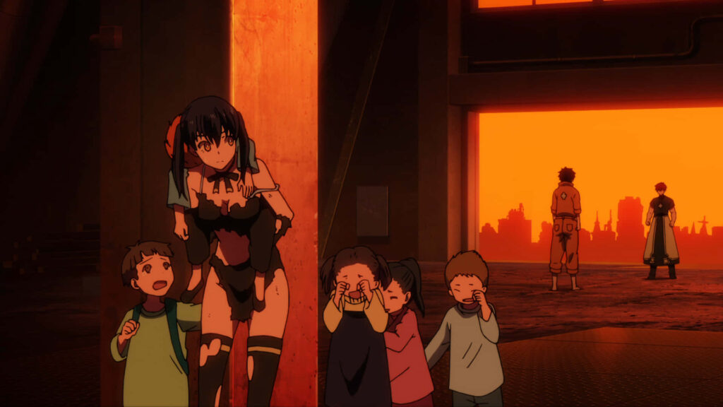 Inferno-Fighting Hero: Tamaki Fire Force Steps Up to Save Lives and Communities in This Epic Wallpaper