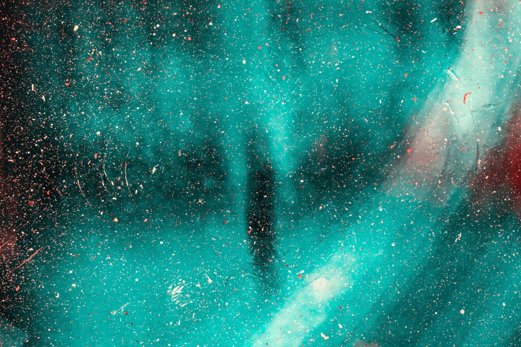 Dynamic Teal & Red Abstract Wallpaper - 4500x3000 Background