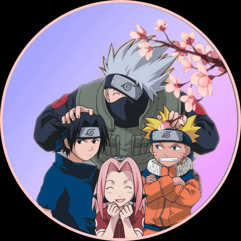 Team 7: Uniting for a Spectacular Konohagakure Mission Wallpaper