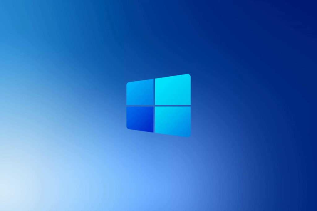 Blue Windows 11 Logo: High Definition Technology Wallpaper
