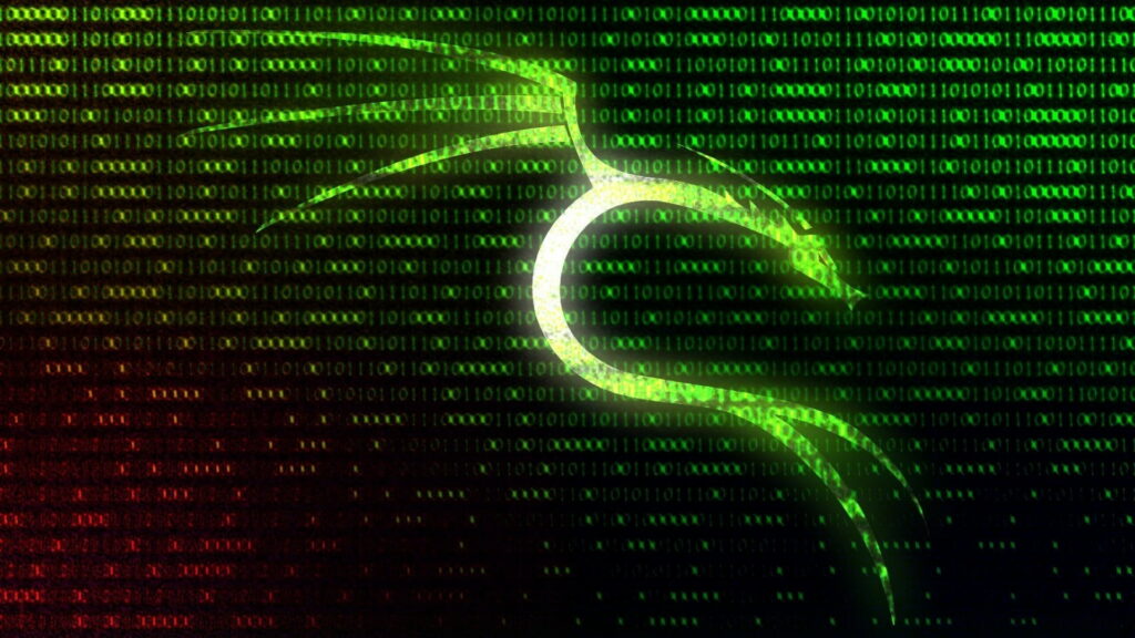Kali Linux NetHunter: Envisioning cutting-edge technology with the Matrix-inspired digital wallpaper