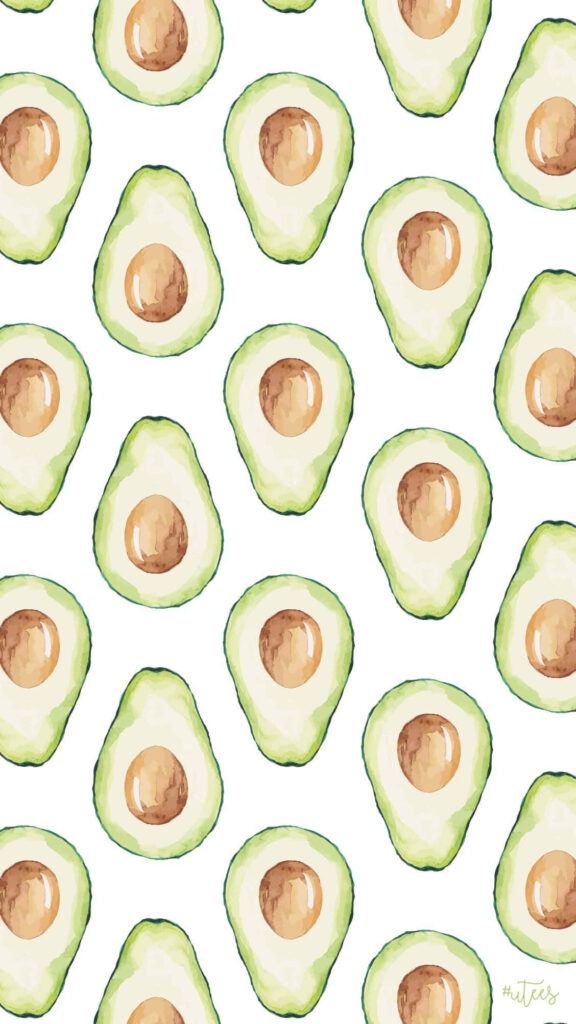 Making a Style Statement with the Vibrant Avocado iPhone - Stand Out in Tech Wallpaper