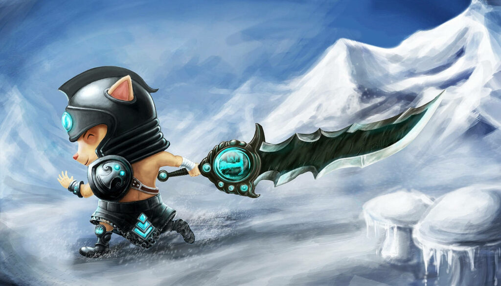 Sneaky and Cunning: Teemo, the Deceptive Yordle of League Of Legends Wallpaper