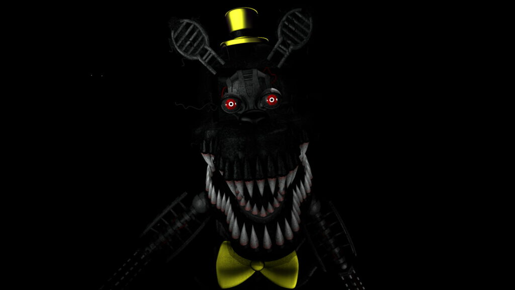 Sinister Animatronics Haunt in High Definition - Five Nights at Freddy's 4 Wallpaper