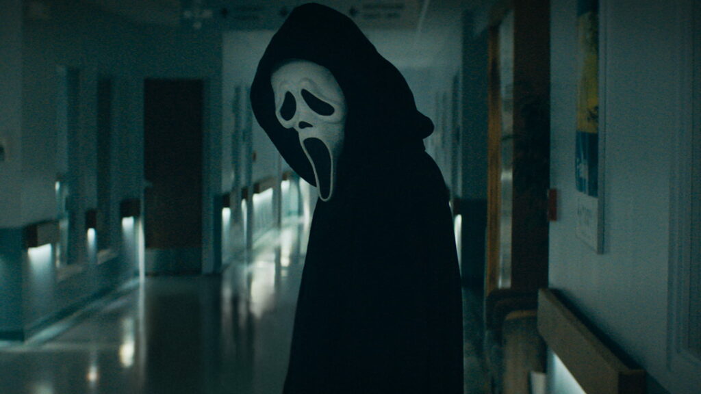 The Return of Ghostface: Unveiling the Sinister Scream 5 Teaser with Haunting HD Wallpaper