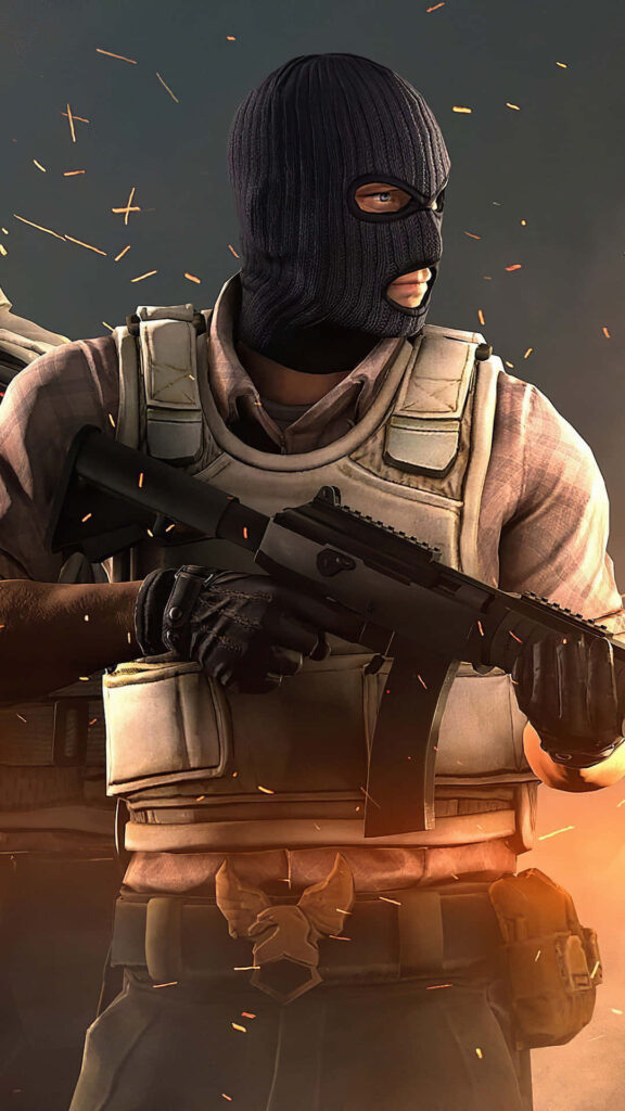 Intense Focus: Eyeballing the Horizon, a Terrorist Awaits Wallpaper
