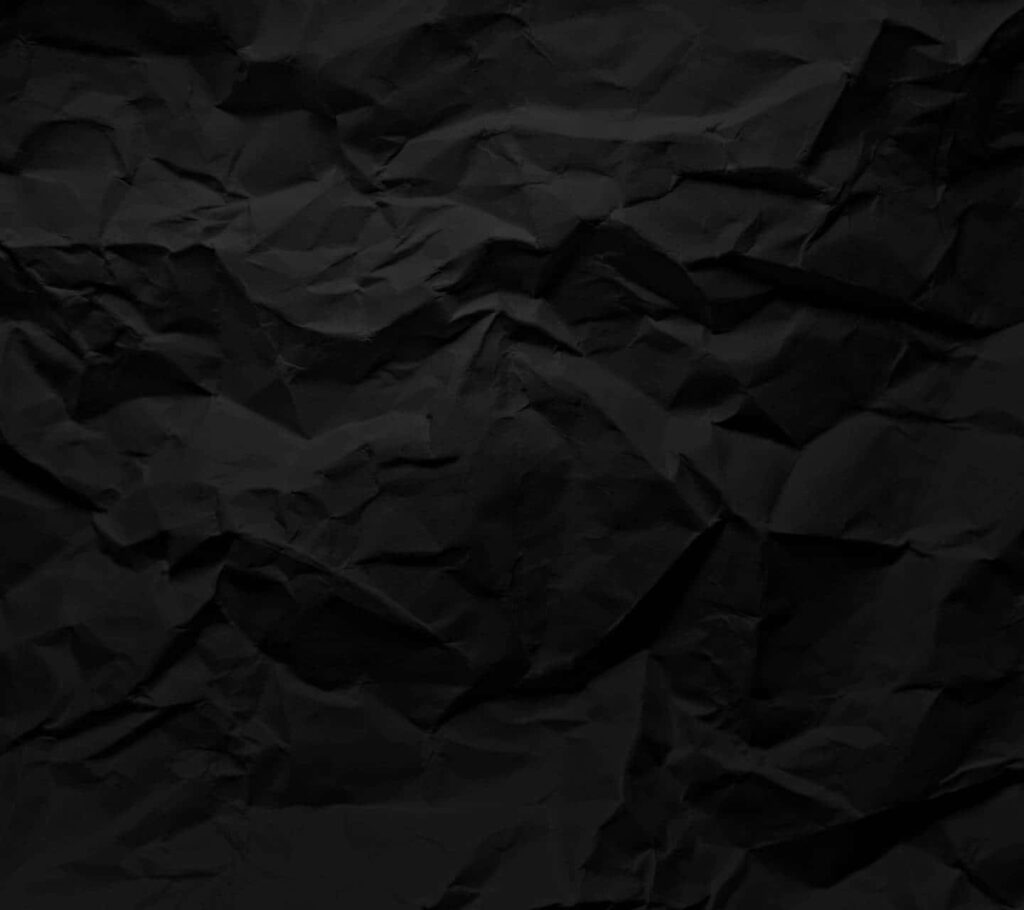 Textured Black Crumpled Paper Wallpaper: Dramatic Folds & Creases