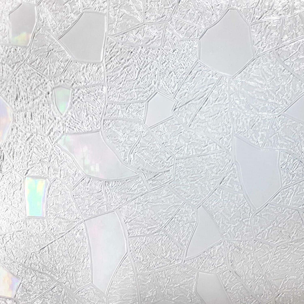 Intricate Cracked Ice Glass Design Wallpaper Background