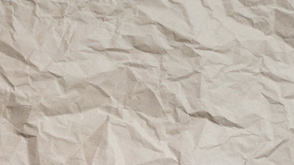 Crumpled Paper Texture Close-Up: Simple Natural Patterns Wallpaper