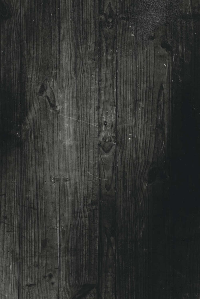 Rustic Dark Wooden Wallpaper: Textured Grain Patterns & Knots