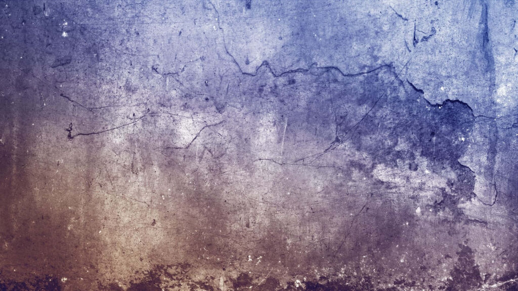 Textured Digital Art Wallpaper: Weathered Concrete in Blue & Earth Tones