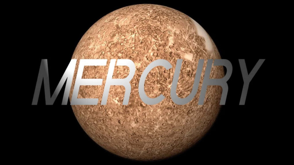 Textured Mercury Wallpaper: Stunning Geological Features on Black Background