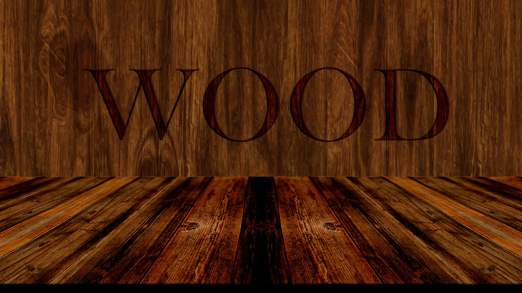 Rustic Wood Design Wallpaper - Warm 1920x1080 Background