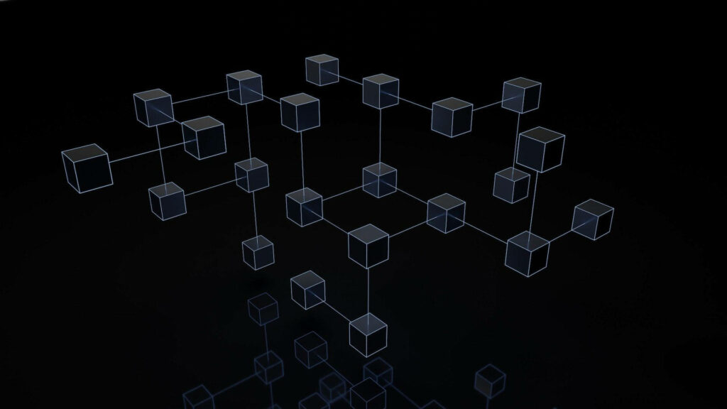 Cool Abstract Cubes: Unveiling Database's Infinite Storage and Connection Wallpaper