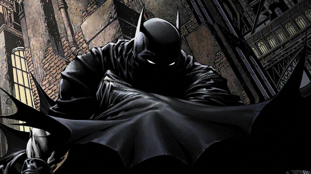 The Dark Knight Resurfaces: Striking 4k Digital Art Displaying Batman's Legendary Batsuit Wallpaper