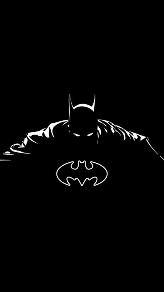 Batphone: A Dark Knight Tribute - Black Apple iPhone Background Capture Wallpaper