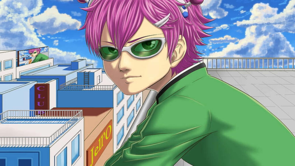 Unmasking the Extraordinary: A High Schooler's Secret Superpowers in The Disastrous Life of Saiki K Wallpaper