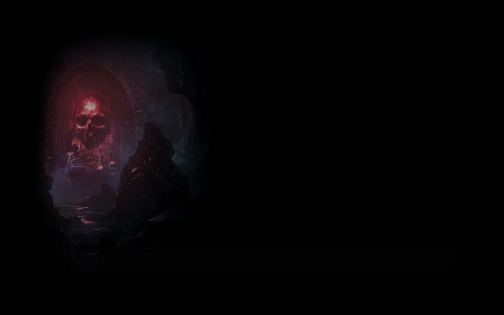 Silent Shadows: Unveiling the Fabled Cave Home of Skyrim's Dark Brotherhood Wallpaper