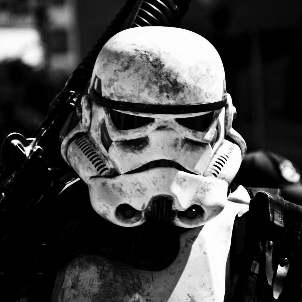 The Enigmatic Stormtrooper: A Captivating Star Wars Ipad Background Wallpaper
