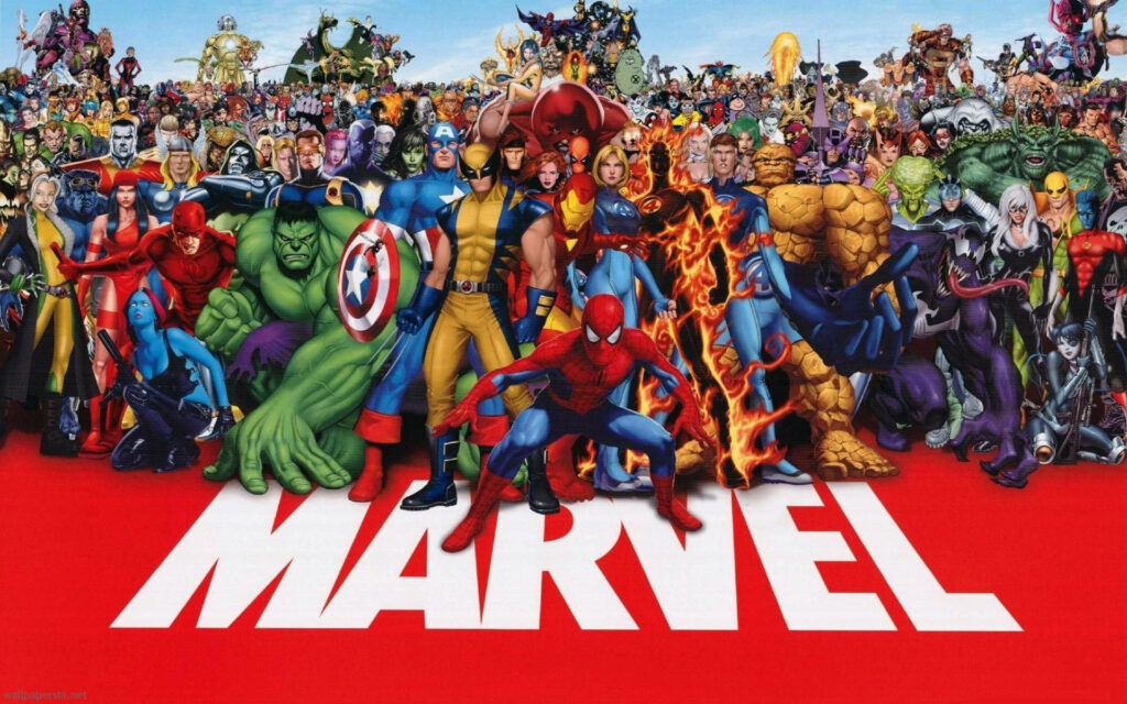 Cinematic Marvel Heroes Unite: The Ultimate Desktop Wallpaper