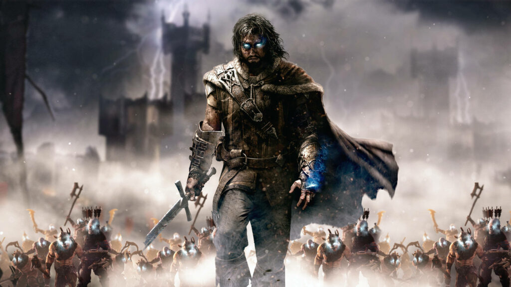 1920x1080 1080p Full HD The Fierce Commander: Guiding His Fiery-Eyed Warriors to Battle in the Shadow Of Mordor Wallpaper