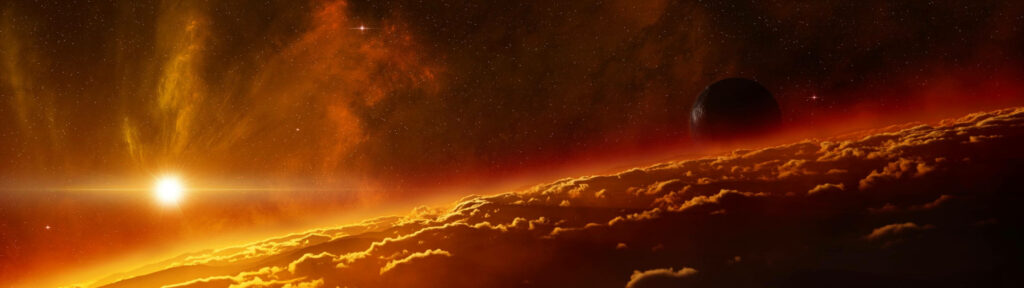 Solar Flare Spectacular: A Cosmic Widescreen Wallpaper Capturing the Blazing Sun in Outer Space