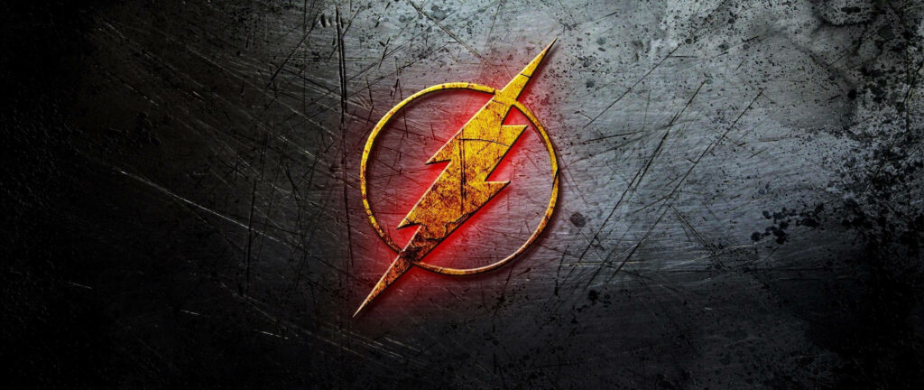 Zooming through the Night: The Flash's Fastest Man Alive Wallpaper