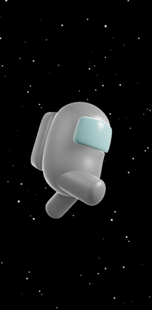 Lost in the Abyss: The Ejected Crew of Among Us Soars through the Galactic Void Wallpaper