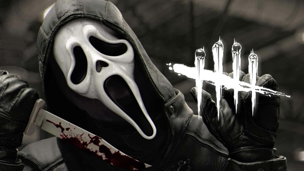 The Iconic, Bone-Chilling Scream Ghostface Lurks in the Shadows Wallpaper