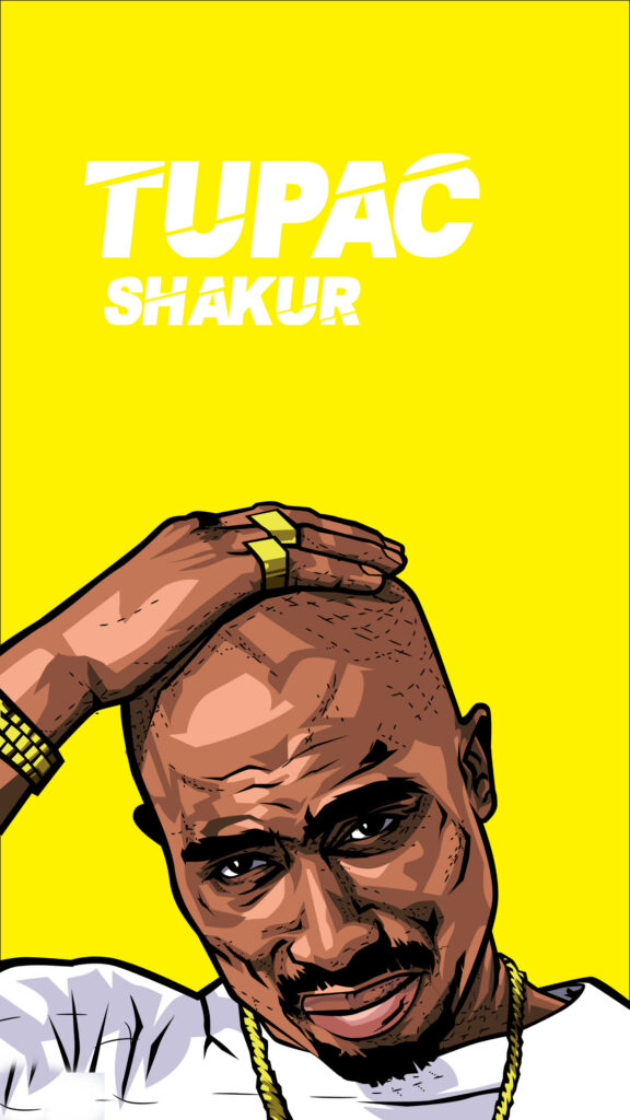 The Timeless Swagger of Tupac Shakur: Immortalizing Hip-Hop's Hoodie Clad Icon Wallpaper