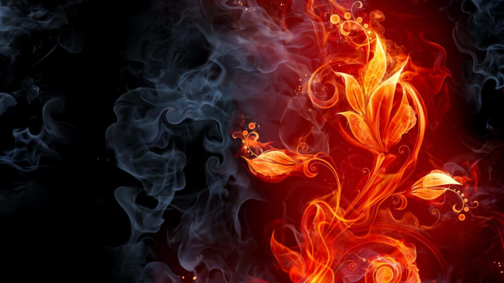 Embracing the Fiery Path: Igniting Inner Strength and Resilience Wallpaper
