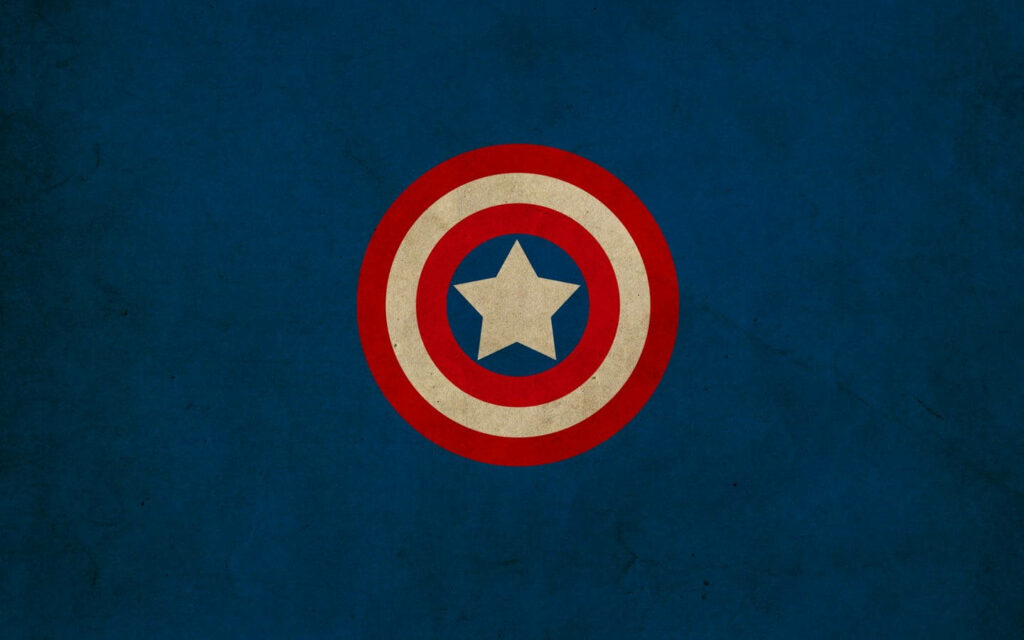 Mighty Captain America: Symbol of Indomitable Courage in Marvel Universe Wallpaper