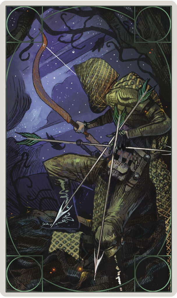 Dragon Age: Inquisition Character Art with Bow and Arrow in Medieval Fantasy Theme Wallpaper