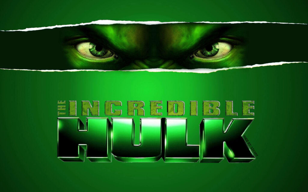 The All-Seeing Eyes of the Incredible Hulk: A Green Wallpaper Marvel