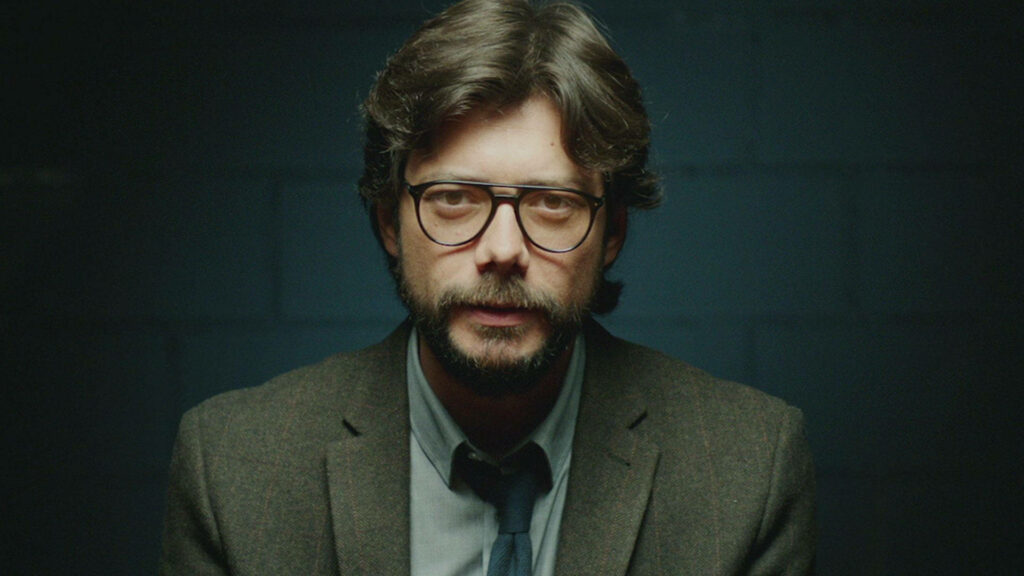 The Resolute Scholar: A Captivating Still from the Netflix Sensation, Money Heist Wallpaper