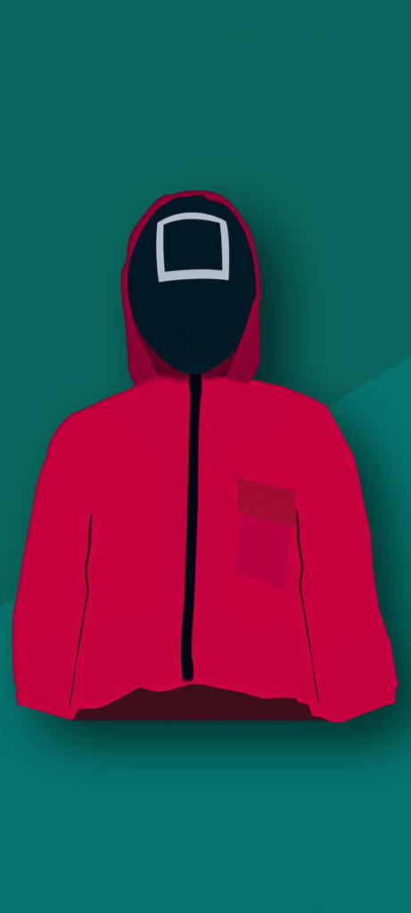 Squid Game Sentinel dominates their eerie turf in captivating profile picture Wallpaper