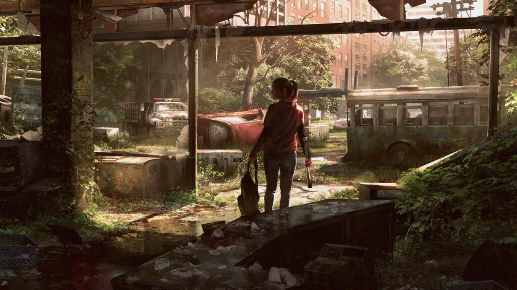 Unite Against the Infected: The Last of Us Post-Apocalyptic Wallpaper