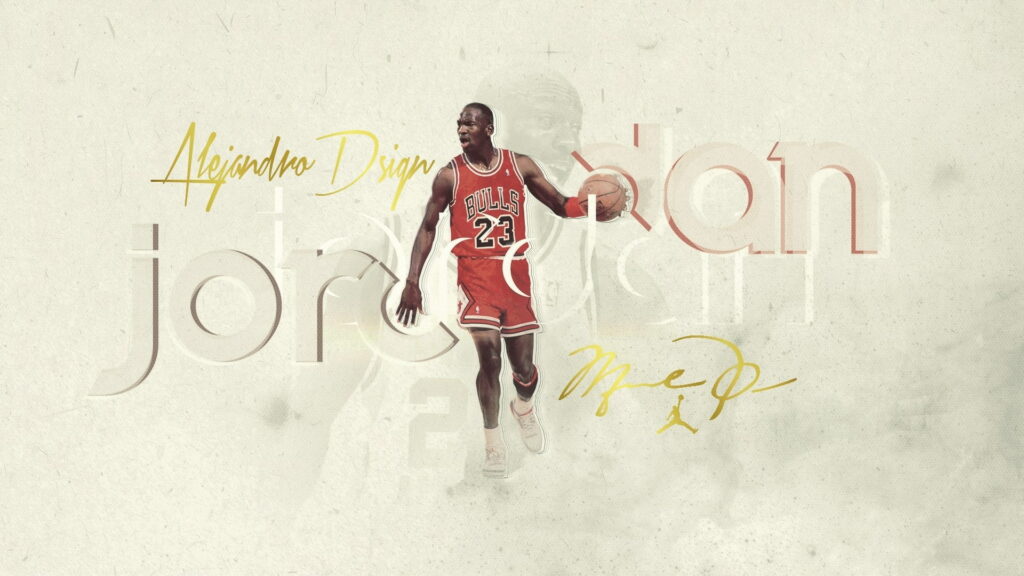 The Legend Lives On: Michael Jordan's Textured Legacy in HD Basketball Wallpaper