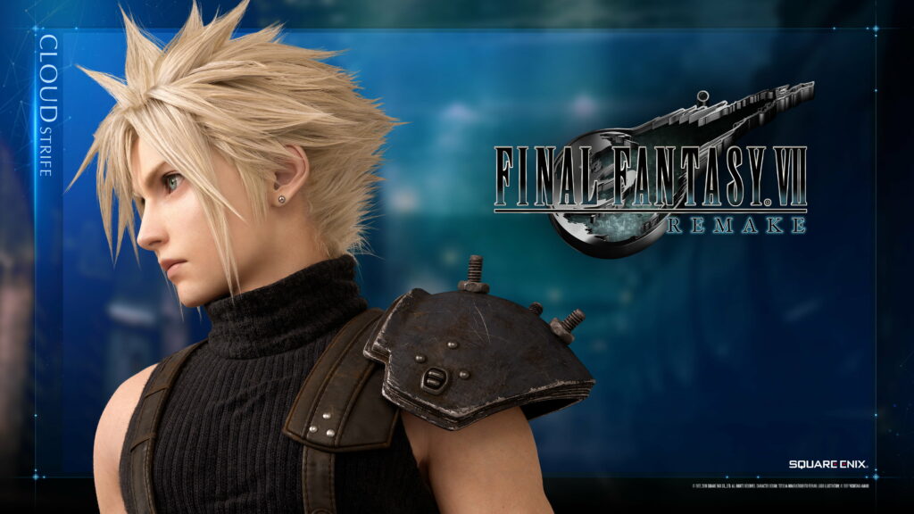 Cloud Strife Returns: Epic 4K Wallpaper of Final Fantasy VII Remake