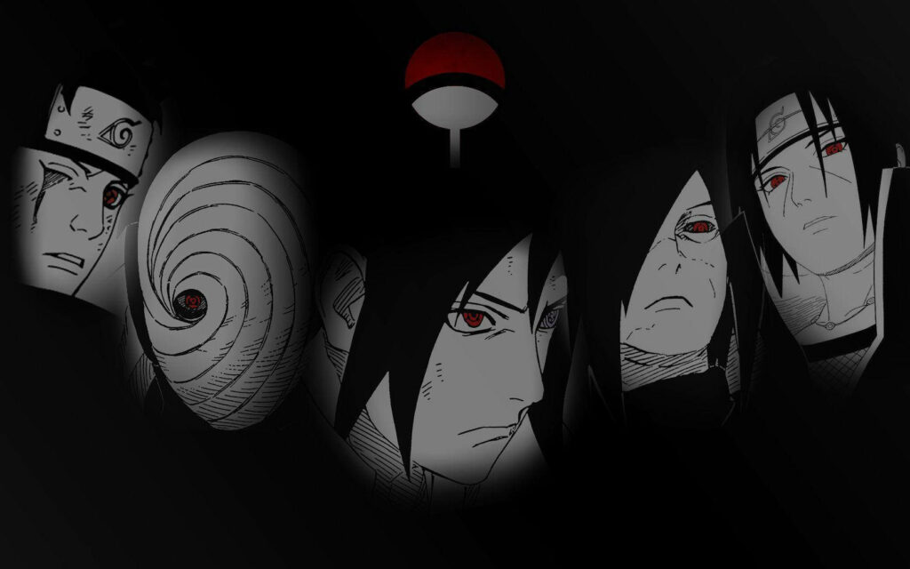 The Legacy of Uchiha: A Tribute to Historical Clan Members (Wallpaper)