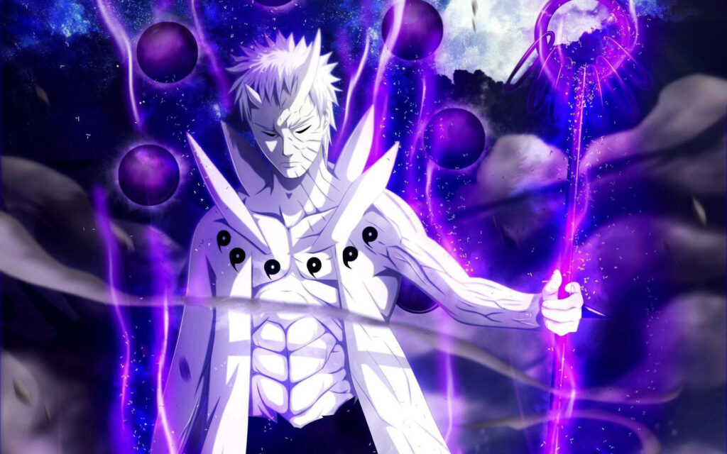 The Enigmatic Obito Uchiha: Awakened as the Sage of Six Paths Wallpaper