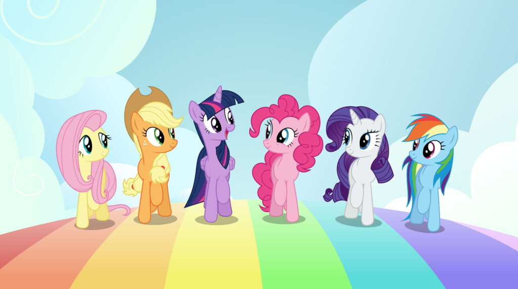 My Little Pony: The Movie - A Majestic Gathering in Stunning 4K Resolution Wallpaper
