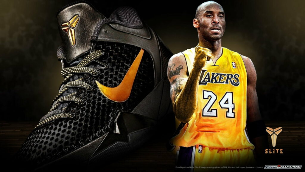 The Legendary Black Mamba of the Lakers: Kobe Bryant, HD Wallpaper