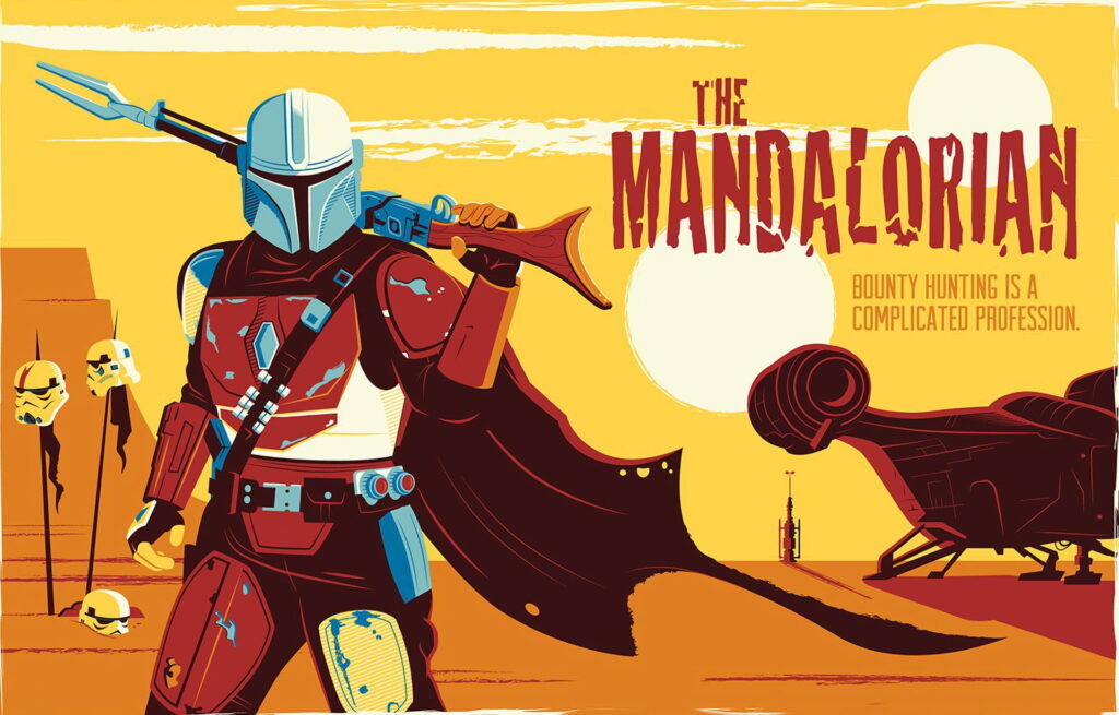 The Mandalorian: Epic Disney Journey in HD Wallpaper